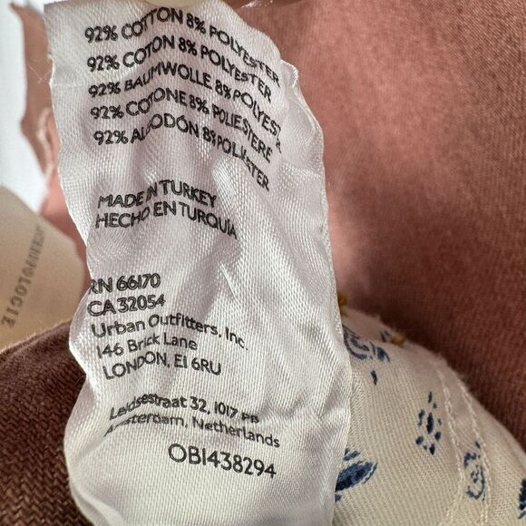 Pilcro Anthropologie Jeans Womens 26 Brown Straight Ankle‎ Ripped Denim NWT - Picture 12 of 16